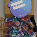 JOYIN 30 PCS Valentine Day Gift Cards with Galaxy Slime Stress Relief Fidget Toy for Kids Party Favor, Classroom Exchange Prizes, Valentines Party Favors, Greeting Cards