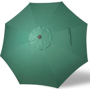 Blissun 9ft Patio Umbrella Replacement Canopy, Market Umbrella Top, Outdoor Table Umbrella Canopy for 8 Ribs, Canopy Only