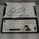 AULA F99 Wireless Mechanical Keyboard,Tri-Mode BT5.0/2.4GHz/USB-C Hot Swappable Custom Keyboard,Pre-lubed Linear Switches,RGB Backlit Computer Gaming Keyboards for PC/Tablet/PS/Xbox (Black&Grey&White)