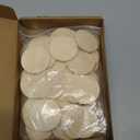 50 PCS 2 Inch Natural Slices - 0.2 Inch Thick Wood Blank Round Wood Discs for DIY Crafts Projects