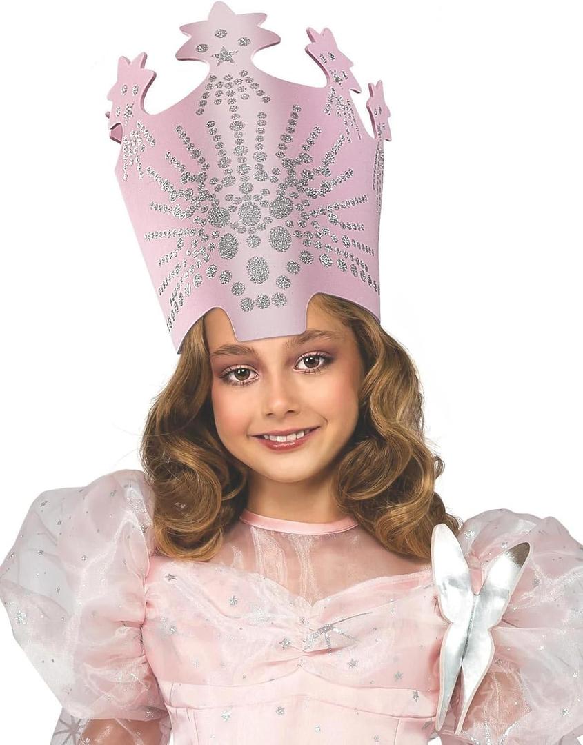 Rubies The Wizard of Oz: Glinda Crown for Kids, Girl's No Size