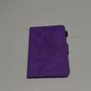 MonsDirect Case for 6" All-New Amazon Kindle 11th Generation 2024/2022 Release, Suede Leather Stand Cover with Auto Wake/Sleep & Pen Holder for New Kindle 11th Generation 2024 E-Reader, Purple