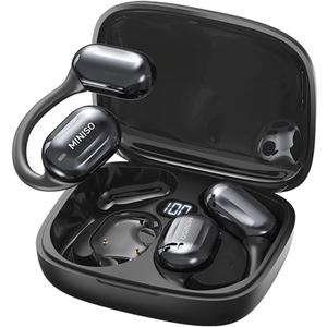 MINISO MS162 Translation Earbuds Real Time OWS Open Ear AI Translator Wireless Bluetooth Earphones Support 150 Languages Translator Earbuds Bluetooth Translation for iOS & Android