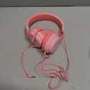MIDOLA Kids Headphone Wired Volume Limited 85/94dB Over-Ear/On-Ear Foldable Headset with Microphone Hearing Protection Headphones for Toddler Boy Girl Child School Learning Pad Tablet Pink