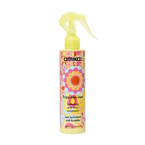 amika frizz-me-not hydrating anti-frizz treatment | lightweight hydrating spray for medium to thick coarse hair types 2a-4c, humidity + heat protection, smooth frizz for up to 3 days
