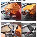Upgraded for Magsafe Car Mount [119+LBS Suction & Metal] 360 Adjustable Magnetic Phone Holders for Your Car Cell Phone Vacuum Mount for Car Accessories for iPhone 17 16 Pro Max 15, Gifts Women Men, Black