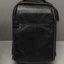 Samsonite Classic Leather Backpack, Black, One Size