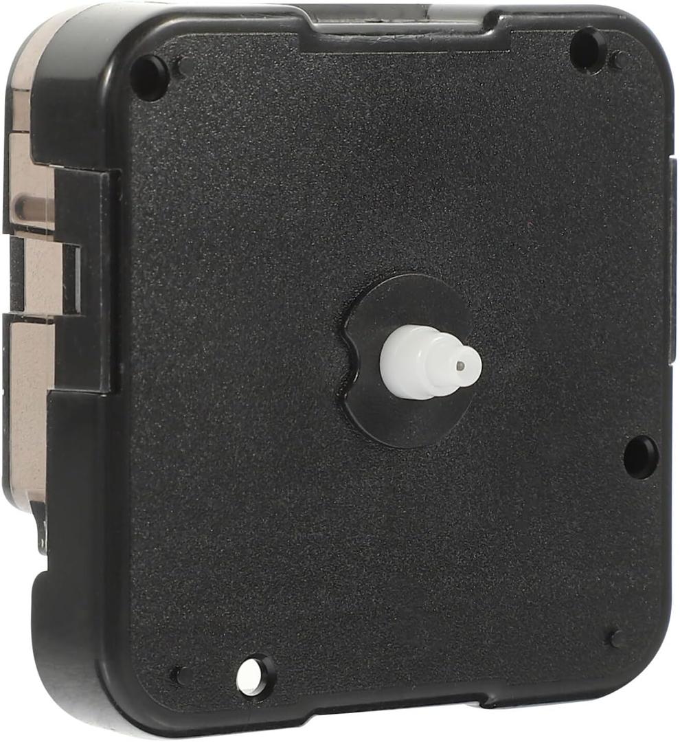 Quartz Clock Mechanism Clock Mechanism Replacement, Battery Operated Quartz Replacement DIY Repair Parts (Unthreaded 8mm) (As shown2)
