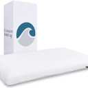 Bluewave Bedding Ultra Slim Gel Memory Foam Pillow for Stomach and Back Sleepers - Thin, Flat Design for Cervical Neck Alignment and Deeper Sleep (2.75-Inches Height, Standard Size)