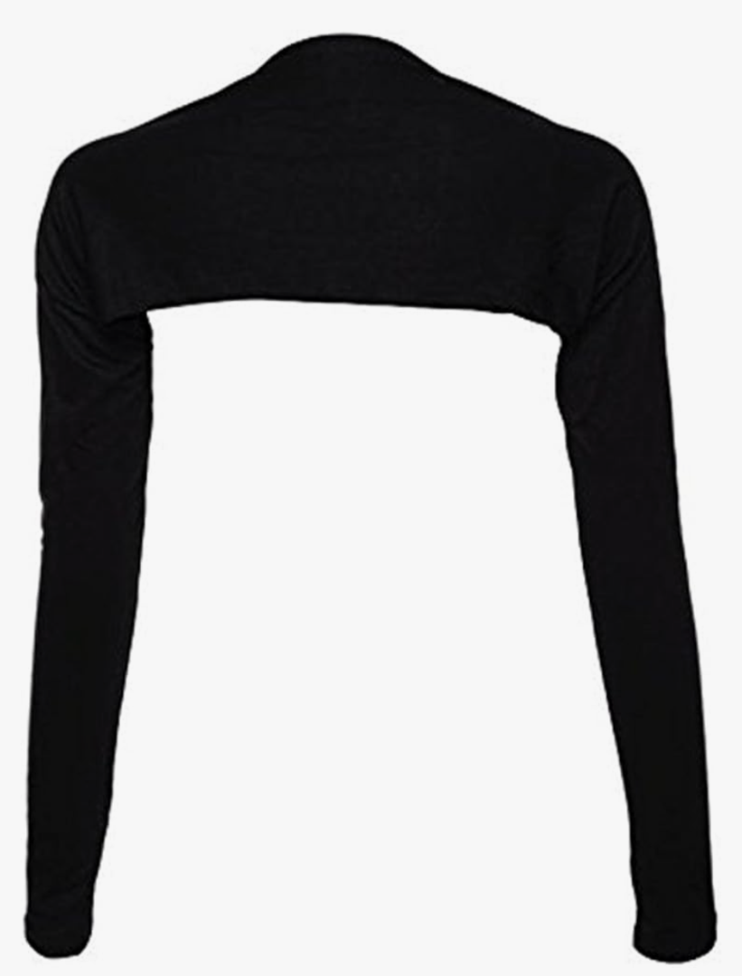 Bolero Shrugs for Women Long Sleeve Arm Sleeves Hijab Accessories Size M Pack of 2