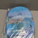 Number 6 Pinata Bundle with a Blindfold and Bat(16.2 x 10.9 x 4 Inches), Perfect for Boys and Girls Birthday Party Supplies, Blue Theme Birthday Decoration