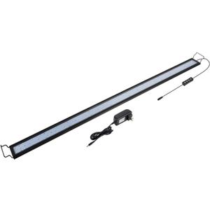 hygger 32W Full Spectrum Aquarium Light with Aluminum Alloy Shell Extendable Brackets, White Blue Red LEDs, External Controller, for Freshwater Fish Tank (46-52 inch)