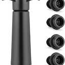 Vacuum Wine Saver Pump with 4 Reusable Stoppers, Silicone Wine Stopper For Red Wine Bottles/White Wine Bottles, Leak Proof Airtight Seal, Preserves Freshness, Easy to Use