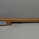 Ivilon Curtain Rod for Windows 28 to 48 Inch – 1 Inch Telescoping Drapery Rod, 2 Long Sections, End Cap Finials, Black