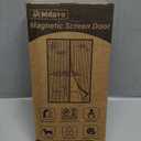 Magnetic Screen Door, Keep Bugs Out, Pet & Kid FriendlyWorks with Front Doors, Sliding Doors,Fit Door Size 36 x 80 Inches Black