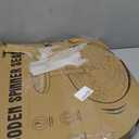 Vanplay Wooden Sit and Spin - Classic Spinning Activity Toy for Toddlers Age 3 4 5, Early Development & Activity Kids Toy