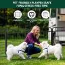 Dog Playpen - 32 Inch 8 Panel Metal Dog Pen with Door, Foldable Dog Crate Kennel Puppy playpen Exercise Pen for Large/Medium/Small Dogs, Indoor Outdoor Yard RV Camping