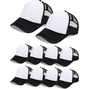 10 Pcs Sublimation Blank Trucker Hats Bulk Mesh Baseball Cap Polyester Mesh Trucker Hat for Men and Women (Coffee and White) 10 Pcs Sublimation Blank Trucker Hats Bulk Mesh Baseball Cap Polyester Mesh Trucker Hat for Men and Women (Coffee and White)