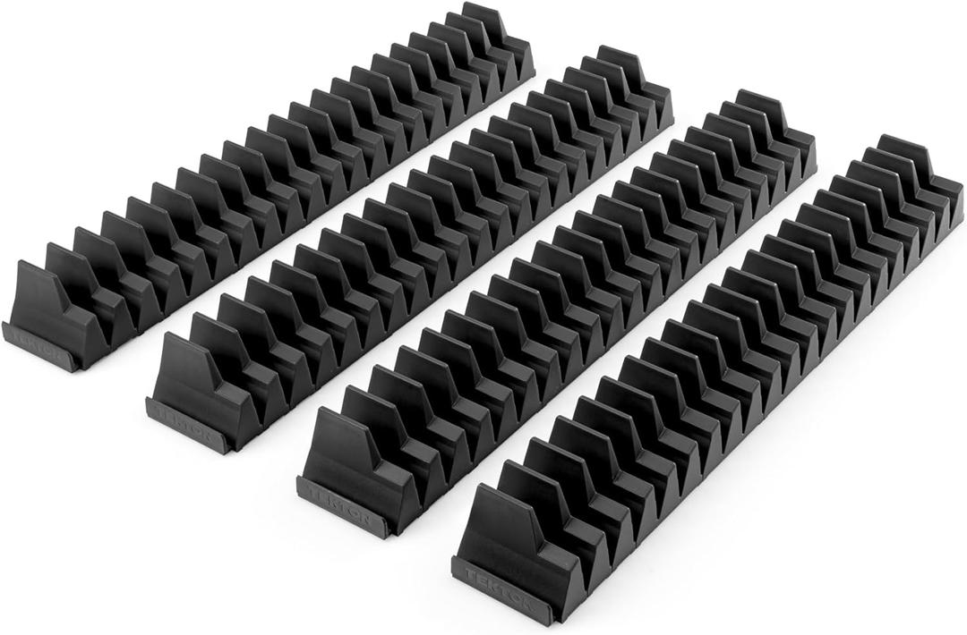 TEKTON 80-Tool Modular Wrench Organizer Set (Black) | OTM92180 | Made in USA
