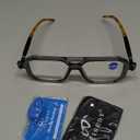 FEISEDY Reading Glasses Vintage Square Blue Light Blocking Glasses Women Men 70s Flat Aviator Glasses B0090, +3.00
