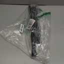 Spring Tension Curtain Rod 28 To 48 Inch Adjustable Expandable Black Tension Rod 7/8" Shower Curtain Rods No Drilling Spring Loaded Curtain Rod for Windows Bathroom Closet Kitchen Bedroom Doorway Door