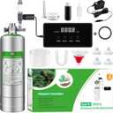 Upgraded 2L/5L Aquarium CO2 Generator System with Timer-Enabled Motor Valve, Upgrade CO2 System Kit with Quick-Release Structure for Aquarium Plants Tanks (2L)
