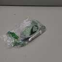 4FT 5mm Security Cable Lock,Braided Steel Vinyl Coated Safety Cable Luggage Lock,Flexible Steel Cable Security Wire Rope Double Loop (Transparent)