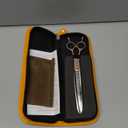 Fenice Peak Professional Curved Chunker Dog Grooming Scissors 8.0'' Rose Gold Thinning Shears Extremely Sharp Blades 440C Stainless Steel Thinning Shears Durable Smooth Fine Cut for Dogs and Cats.