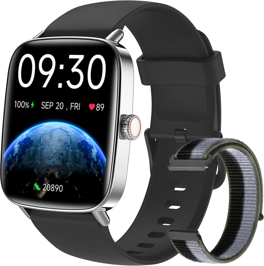 Fitpolo Smart Watch for Men Women, Stainless Steel Bezel Fitness Tracker (Make/Answer Calls), IP68 Waterproof, Heart Rate SpO2 Monitor, Sleep & Activity Tracking Smartwatch for Android Phones iPhone (Black) Fitpolo Smart Watch for Men Women, Stainless Steel Bezel Fitness Tracker (Make/Answer Calls), IP68 Waterproof, Heart Rate SpO2 Monitor, Sleep & Activity Tracking Smartwatch for Android Phones iPhone (Black)