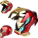 Iron-Man MK50 Electronic Cosplay Helmet, Voice，Touch Control with LED Eyes