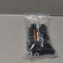 POWERTEC 71068 T Track Knob Kit with 1/4-20 by 1-1/2" Hex Bolts and Washers, Set of 10 T Track Bolts, T Track Accessories for Woodworking Jigs and Fixtures