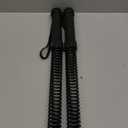 Weighted Ropeless Battle Ropes, Heavy Duty Portable Cordless Battle Ropes for Home Gym with Poster, Workout Exercise Rope for Strength Building, HIIT and Low-Impact Aerobic Training for Men & Women (1.61lb-Black)