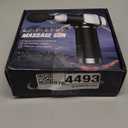 CAMEFER Deep Tissue Massage, Portable Percussion Electric Muscle Massager for Pain Relief, Handheld Massagers with 30 Speeds & 6 Attachments for Back and Neck, Gifts for Men Women (Black)