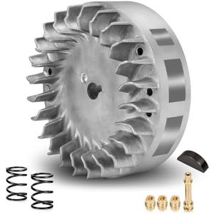 HIAORS Aluminum Flywheel 10krpm for Predator 212cc 200cc 224cc Non Hemi Ghost 69730 69736 196cc BSP Tilly Engine Coleman Mini Bike CT200U BT200X CT200U-EX GX160 GX200 6.5HP Minibike Performance Parts