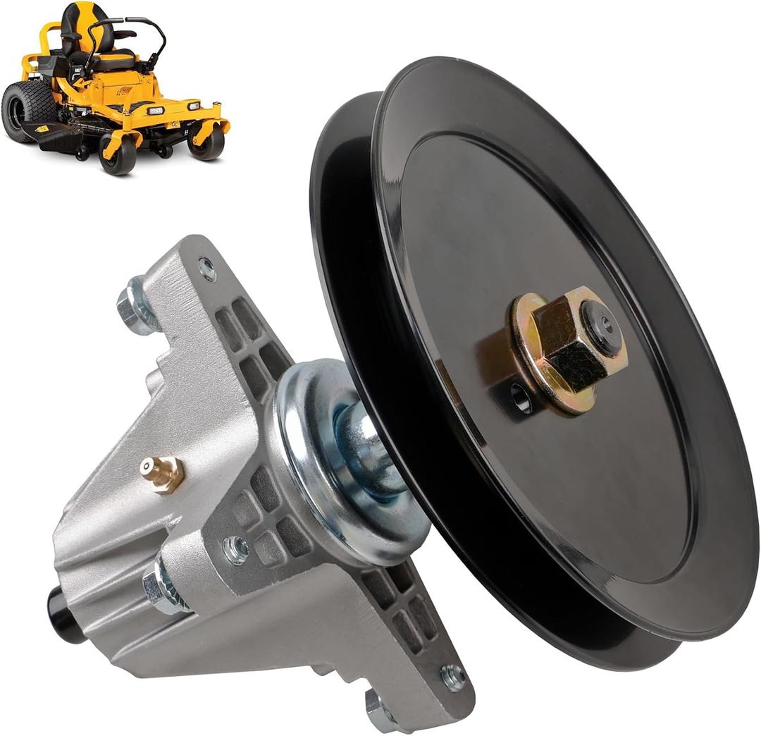 ATRACYPART 618-09395 Mower Deck Spindle Assembly, Compatible with Cub Cadet MTD Craftsman Troy Bilt ZT1 ZTS1 Z5400 Z5450 Mustang Z46 46-Inch Deck 618P09395