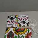 4Pcs 24" Dia De Los Muertos Decorations, Day of The Dead Decorations, Halloween Inflatables Sugar Skull Decoracion, Mexican Party Yard Outdoor Decorations