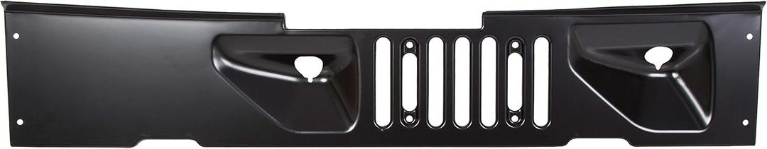 ECOTRIC Cowl Panel Windshield Wiper Cover Grille Compatible with 2007-2018 JK Wrangler Replace for 55395321AC 55395321AA 55395321AB