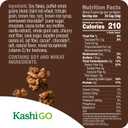 Kashi GO Protein Cereal, 10g Protein, 10g Fiber, Chocolate Crunch, 16oz Box (1 Box) (EXP 03/22/27)