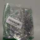 8"x6" Cast Iron Scrubber 304 Stainless Steel Chainmail Cleaner for Pre-Seasoned Pans, Griddles, BBQ Grill Cleaning and Pot Cl eaning