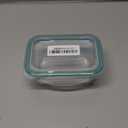 OXO Good Grips 1.6 Cup Smart Seal Leakproof Glass Rectangle Airtight Food Storage Container