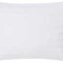 DOWNLITE Down Extra Thin, Flat & Soft Pillow for Stomach Sleepers (Hypoallergenic) (Standard/Queen)