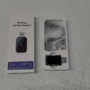 Wireless CarPlay Adapter for iPhone, Convert Wired to Wireless Apple CarPlay Adapter, Mini Size with Extension Cable USB & USB-C/Type-C, Stable Control & No Delay, Black