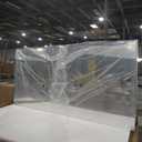 Frameless Beveled Edge Bathroom Mirror 36x72 Inch Rectangle Wall Mirror Explosion Proof and Shatterproof Bathroom Vanity Mirror Wall Mounted Hang Firmly (Horizontal or Vertical)