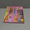 AMOS Sun Deco Window Art  10.5 ml x 10 Colors  12 Small Gold Outline Suncatchers for Kids (Dessert), DIY Kids Arts and Crafts