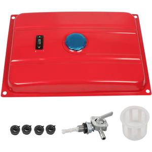 6.6 Gallons Generator Gas Fuel Tank with Valve Chrome Cap 25L 6500W Replacement for Honda EC6500