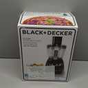 BLACK+DECKER 8-Cup Food Processor, Black, FP1600B