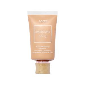 tarte Amazonian clay 16-hour full coverage foundation  Matte Finish Foundation with Amazonian Clay & Vitamin E for Hydration & Smooth Looking Skin, Vegan & Cruelty Free (light-medium sand)