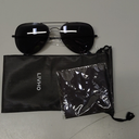 livho Sunglasses for Men Women Aviator Polarized Metal Mirror UV 400 Lens Protection