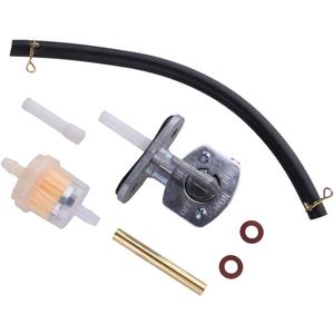 1Set Gasoline Tap Fuel Valve Filter Kits Compatible for Suzuki DR200 DR250 DR350 DR350S DR650S DR650SE