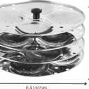Idli Maker Stand 4 Tier, Makes 16 Idlis, Fits 5/6/8 Quart Multi Cooker, Pressure Cooker, Steamer South Indian Idli Cooker Rack.
